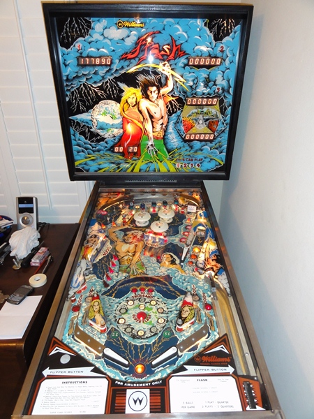 Image result for flash pinball machine